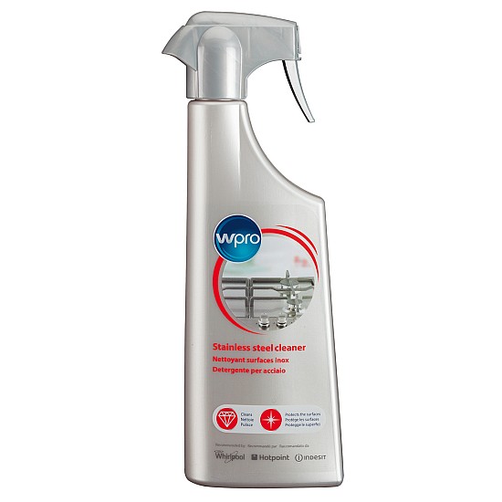 Spray de nettoyage WPRO pour lacier inoxydable 484000008423 (500 ml)