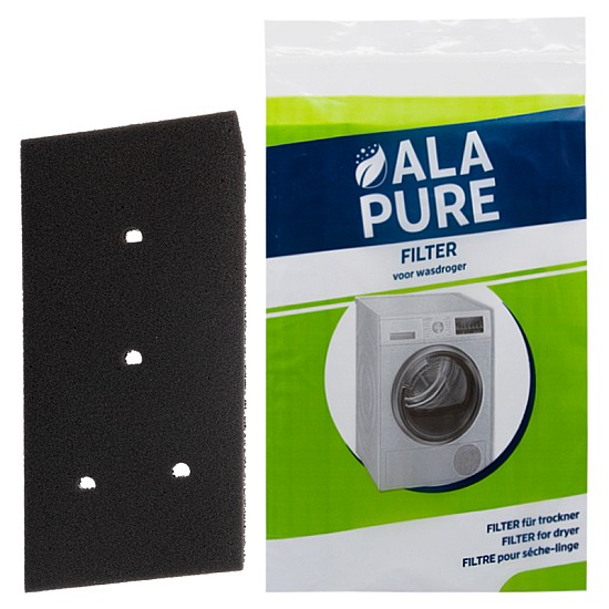 Alapure Washer Dryer Condenser Foam Filter suitable for Whirlpool 481010345281